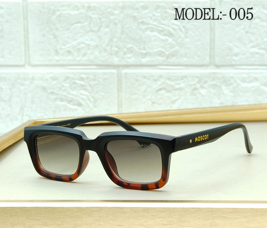Classic Rectangle Acetate Sunglasses – Model 005