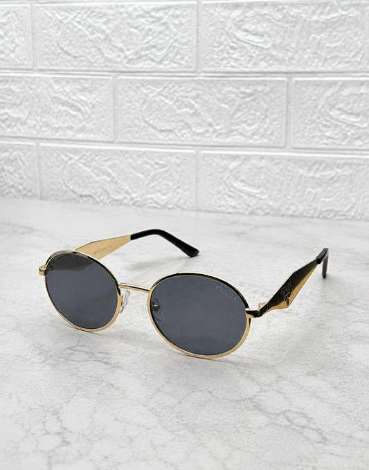 Retro Round Edge Sunglasses