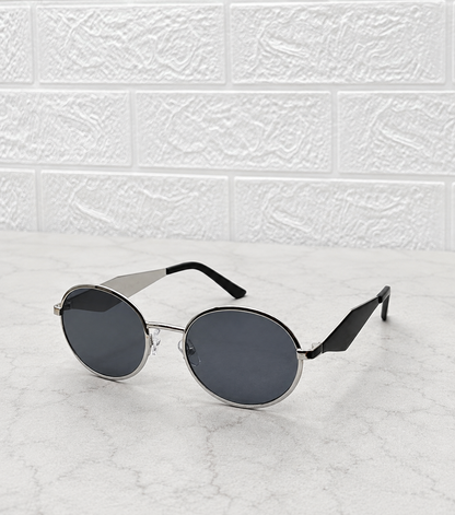 Retro Round Edge Sunglasses