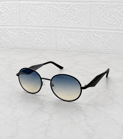 Retro Round Edge Sunglasses
