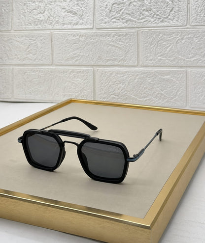 Classic Square-Aviator Sunglasses