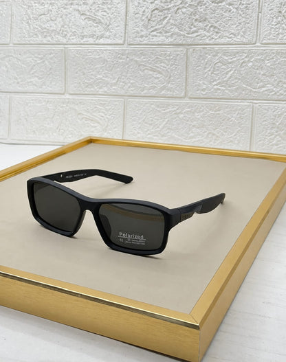 Classic Rectangle Wrap Sunglasses