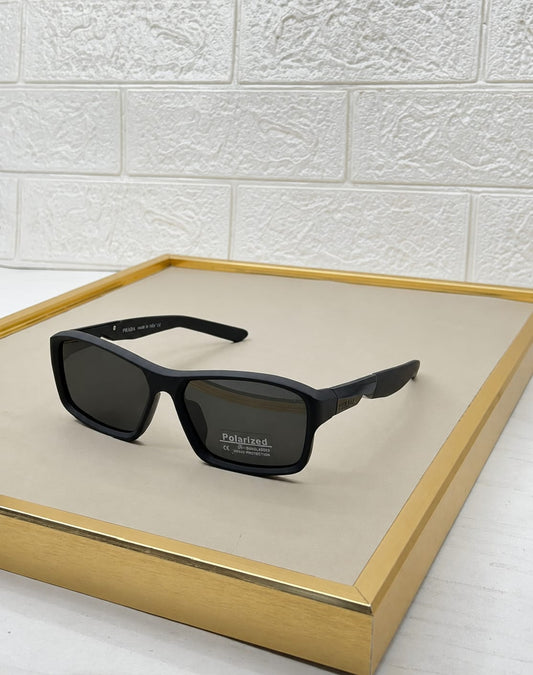 Classic Rectangle Wrap Sunglasses