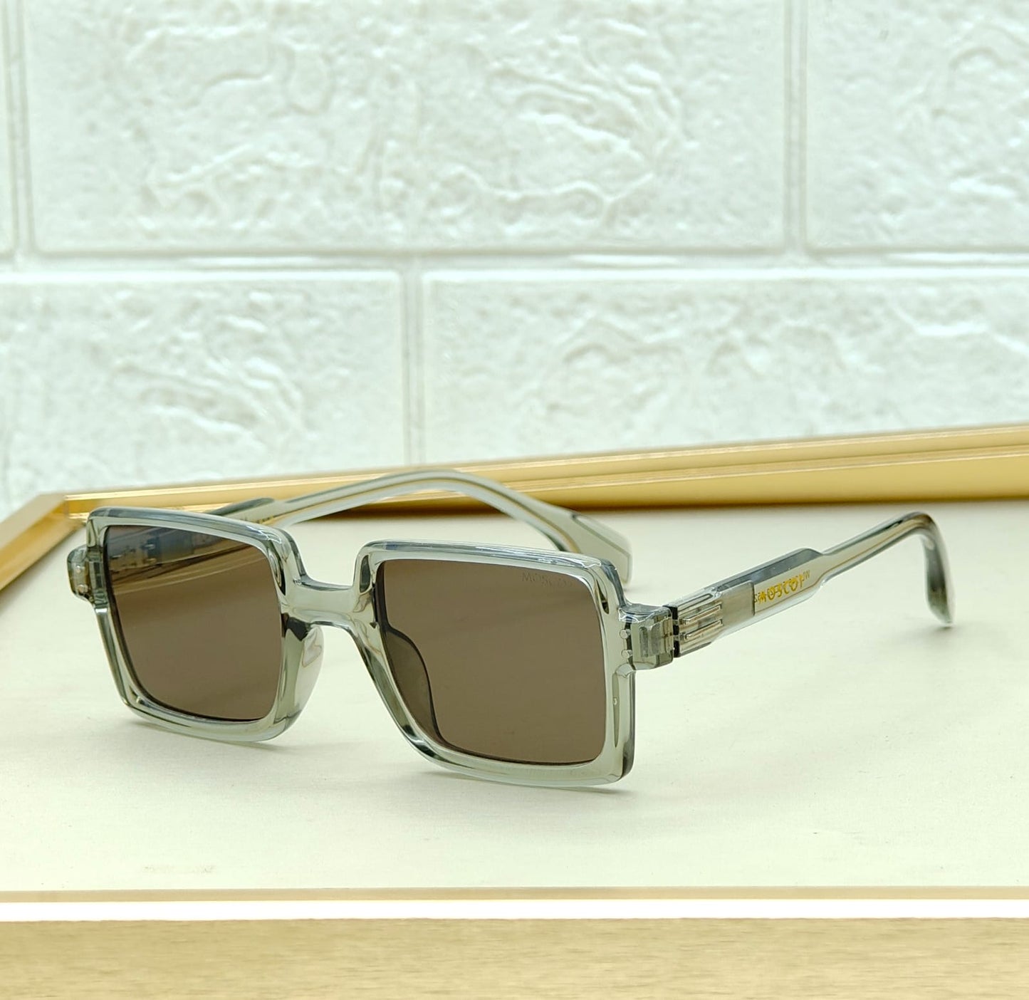 Thick Square Acetate Sunglasses