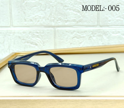 Classic Rectangle Acetate Sunglasses – Model 005