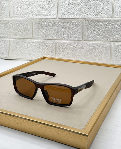 Classic Rectangle Wrap Sunglasses