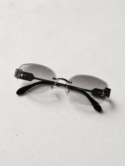 Shadow edge rimeless frames